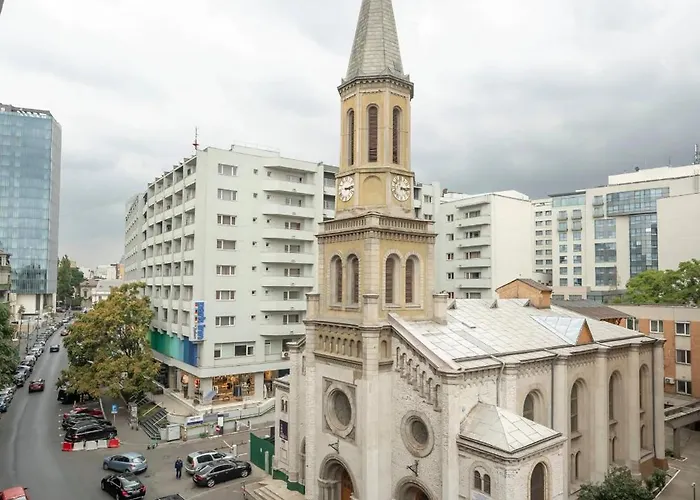 Panoramic Palace & Sala Palatului - 3br شقة بوخارست